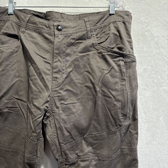 Speed & Strength Pants Men's Size 38x30 Green Double Knee Motorcycle Riding Bike - Picture 3 of 16